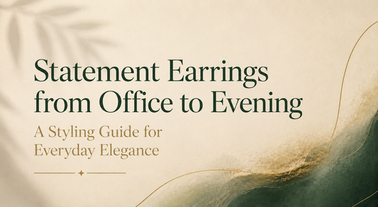 How to Style Statement Earrings from Office to Evening