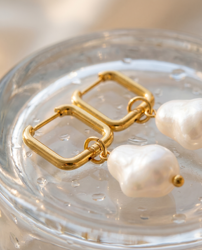 Square Pearl Drops