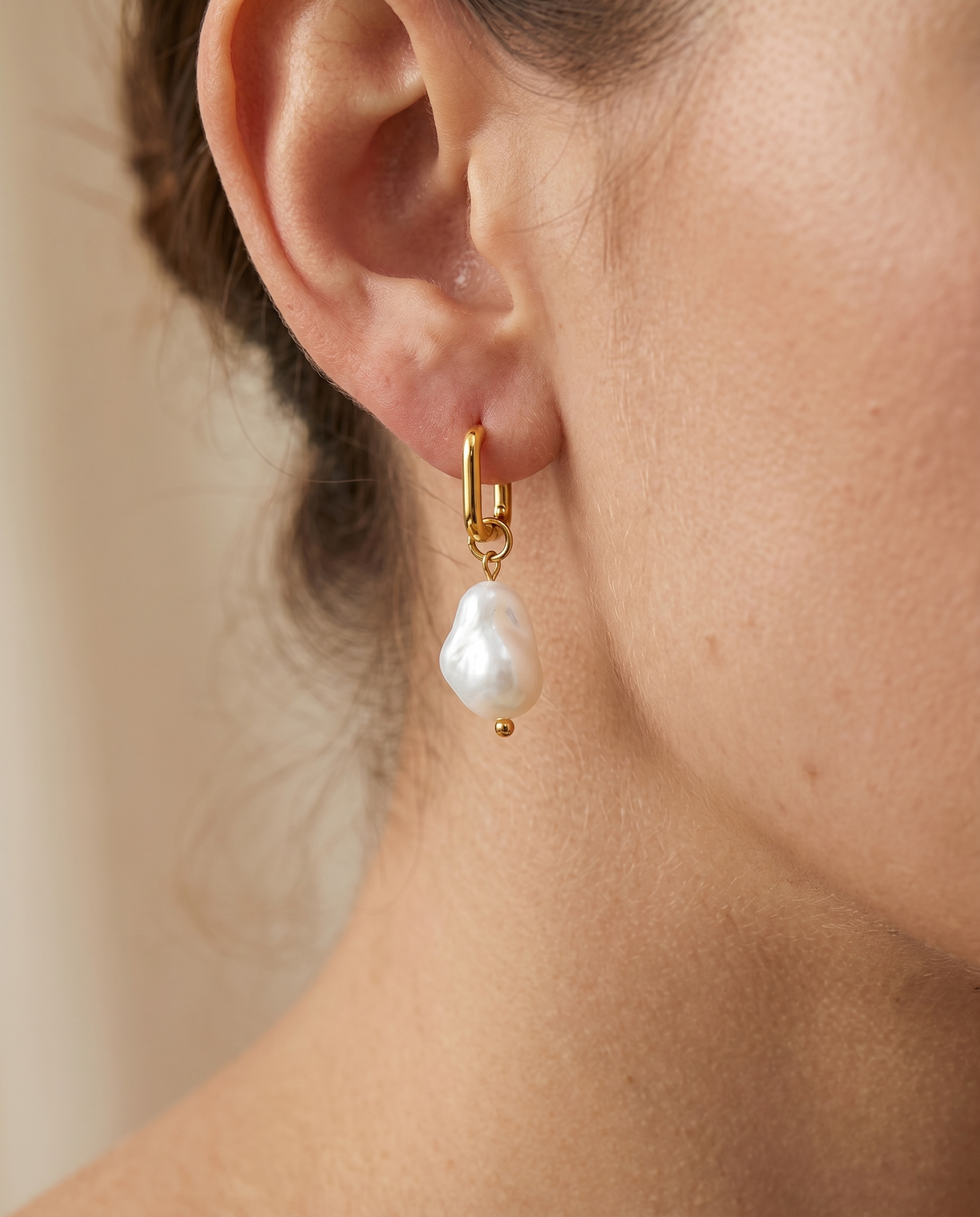 Square Pearl Drops