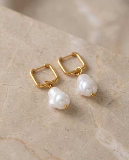 Square Pearl Drops