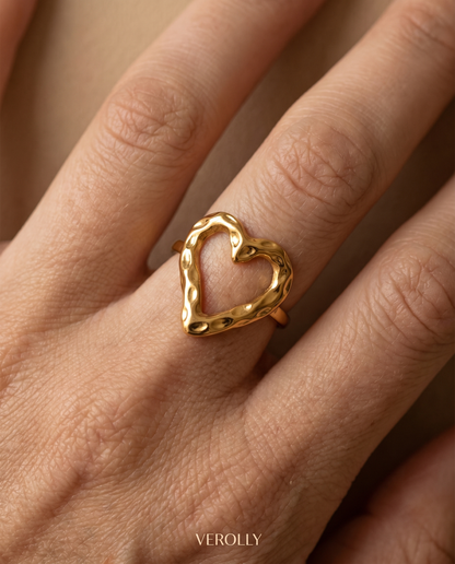 Molten Heart Ring
