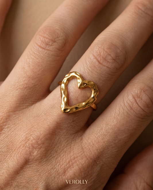 Molten Heart Ring