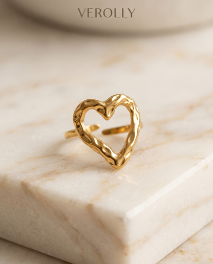 Molten Heart Ring