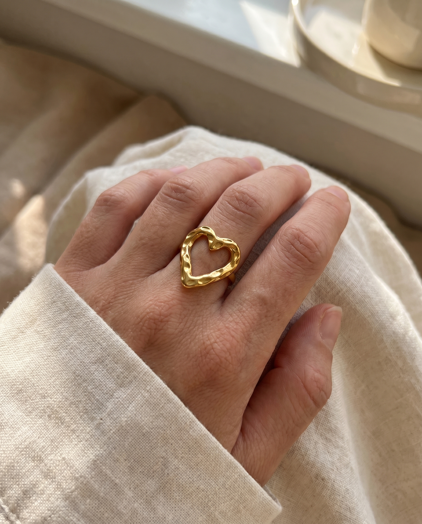 Molten Heart Ring