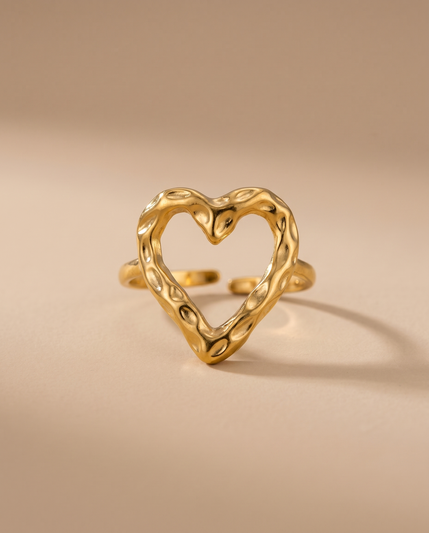 Molten Heart Ring