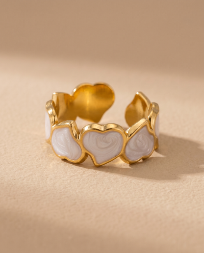 Lunar Heart Ring