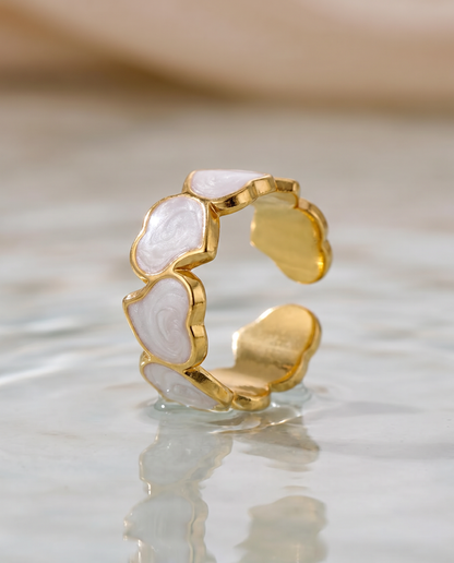 Lunar Heart Ring