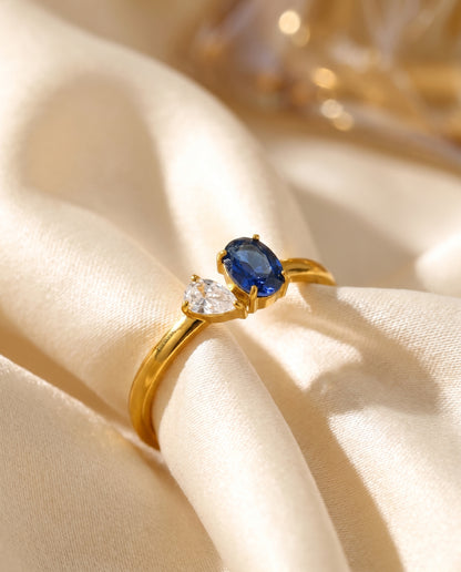 Blue Celeste Ring