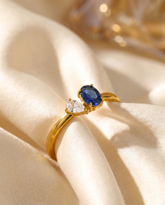 Blue Celeste Ring