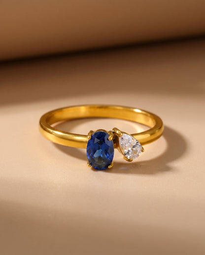 Blue Celeste Ring