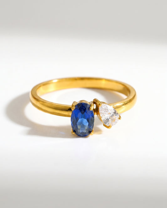 Blue Celeste Ring