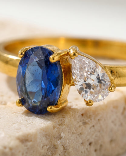 Blue Celeste Ring