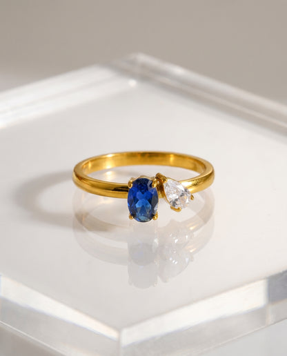Blue Celeste Ring