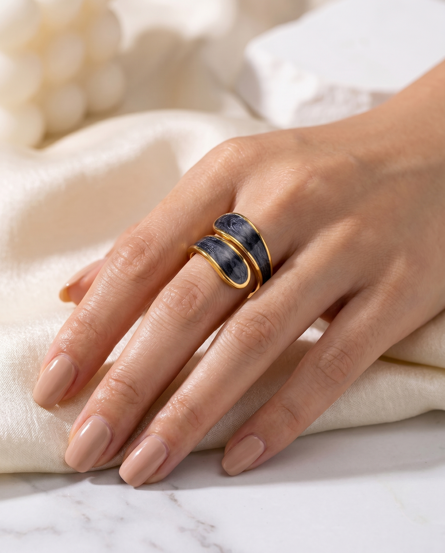 Galaxy Swirl Ring