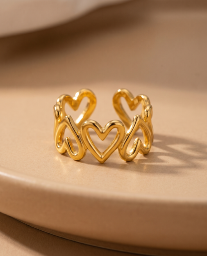 Hollow Heart Ring