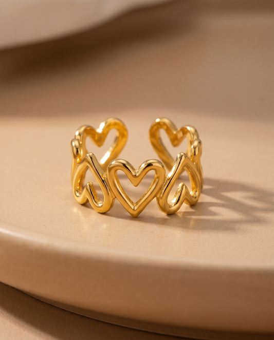 Hollow Heart Ring