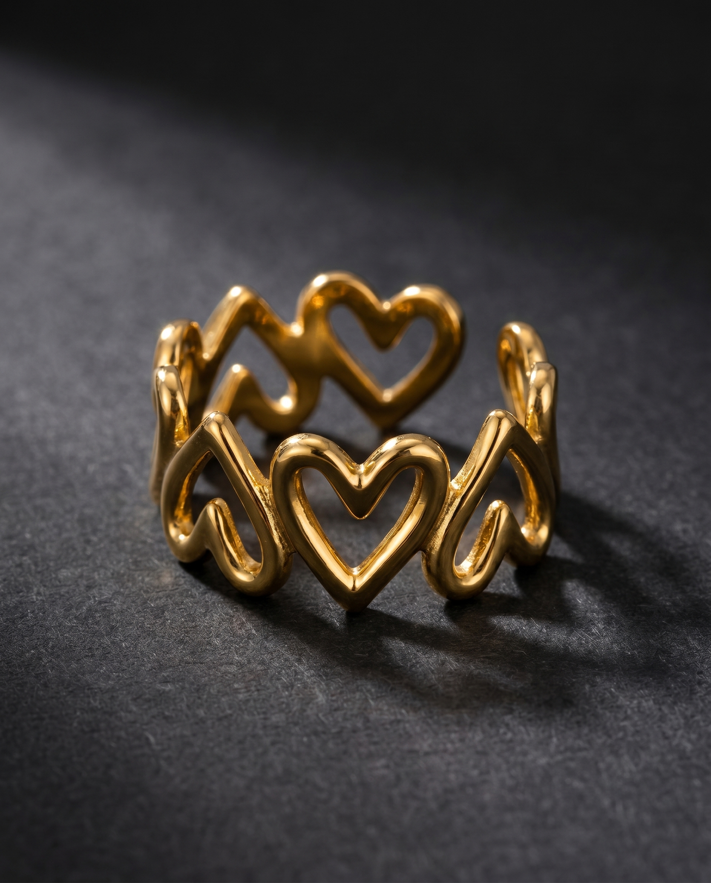 Hollow Heart Ring