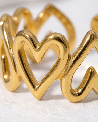 Hollow Heart Ring