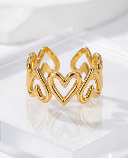 Hollow Heart Ring