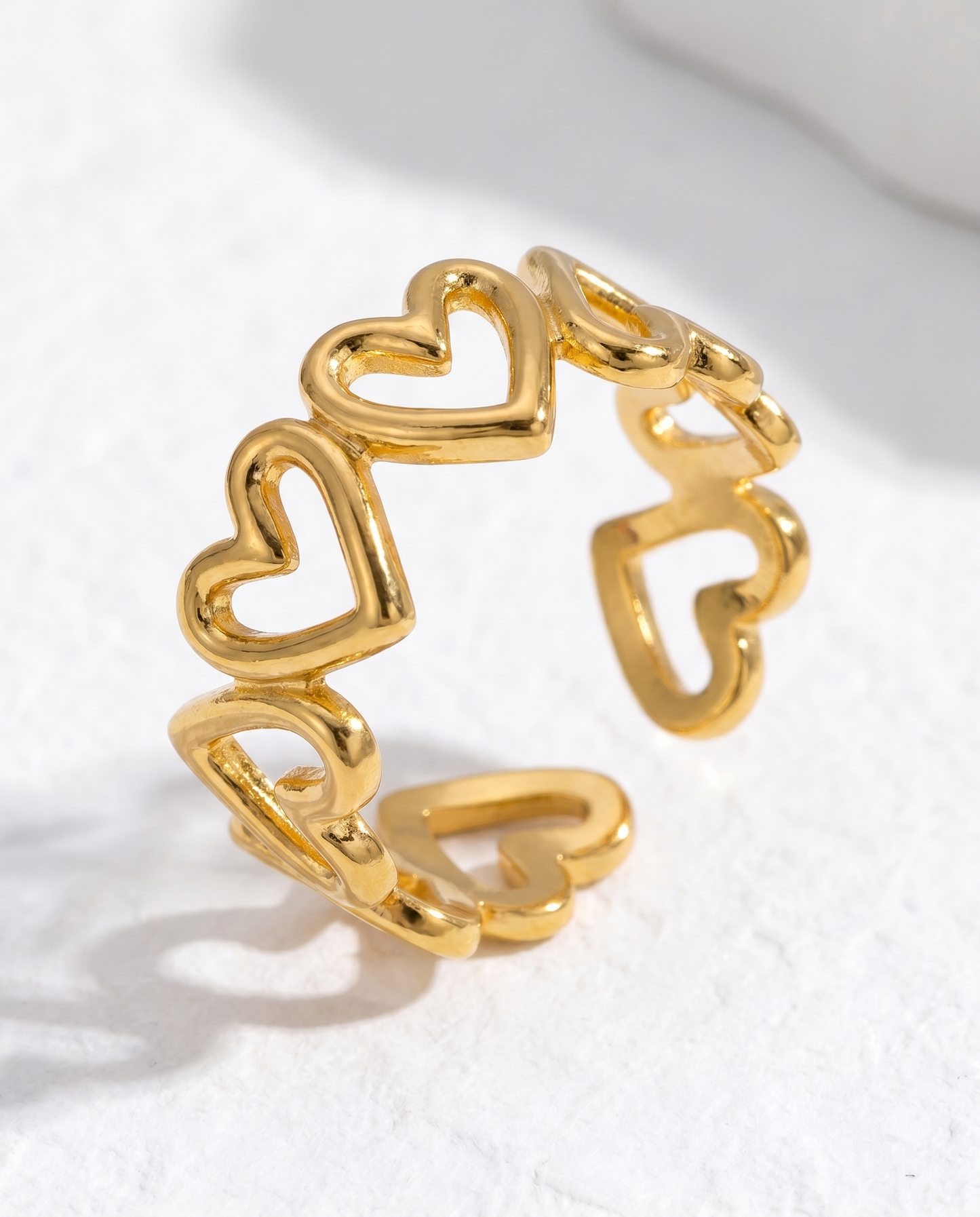 Hollow Heart Ring