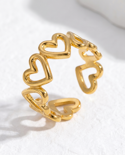 Hollow Heart Ring