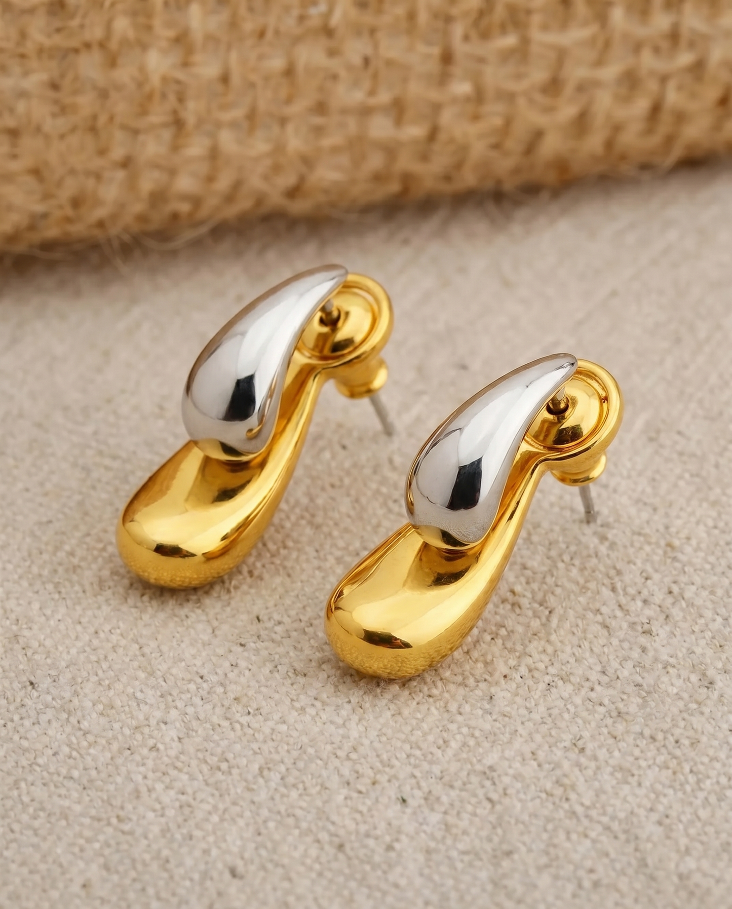 Duo Drop Earrings
